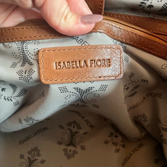Isabella fiore woven leather tote bag - Picture 4 of 16